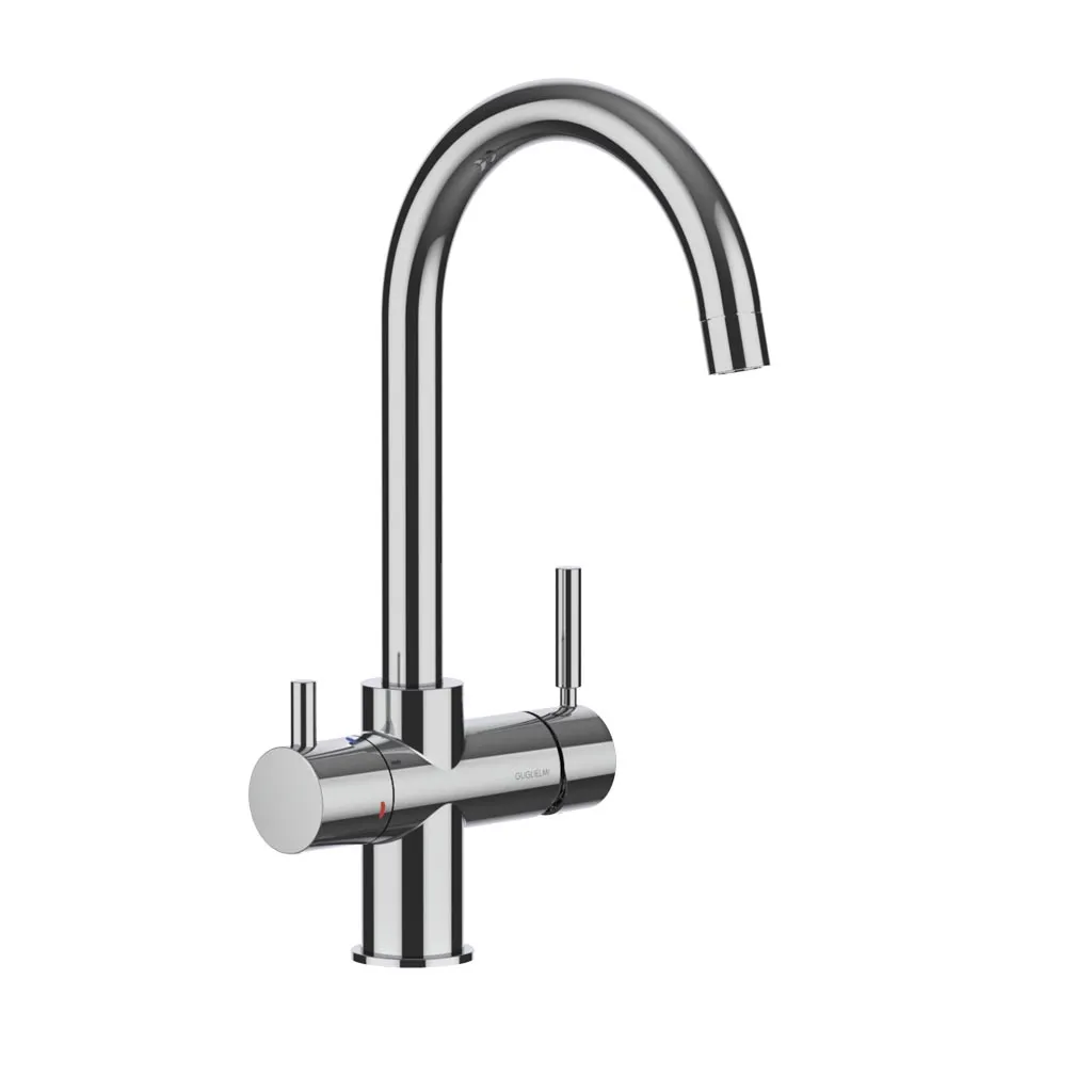 [980735] AWA Simple lever faucet Manuel 5 Ways (room, cold, sparkling)
