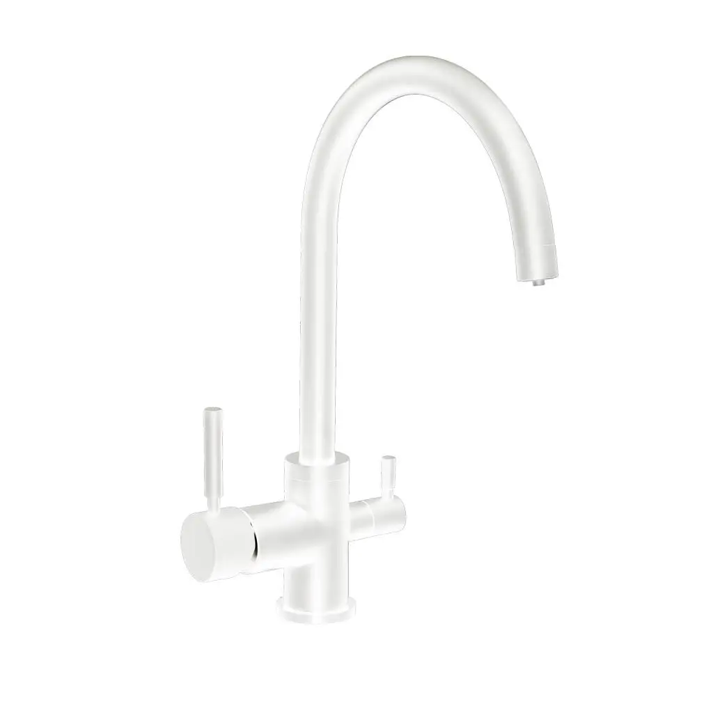 [902617] ROBINET 3 VOIES ''ESLA BLANCO MATE''