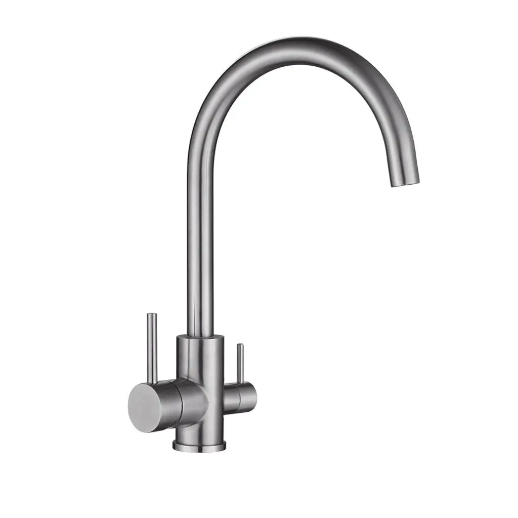 [298062] ROBINET 3 VOIES MIZU METAL FREE INOX