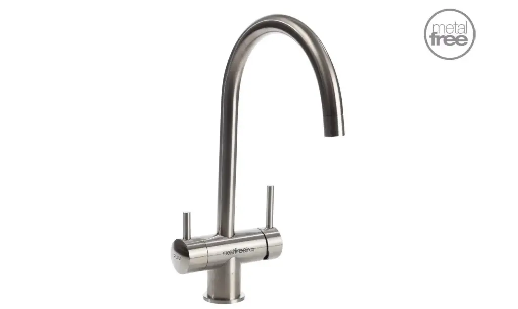 [298008] ROBINET ARES 3 VOIS METAL FREE INOX 3/8 ''